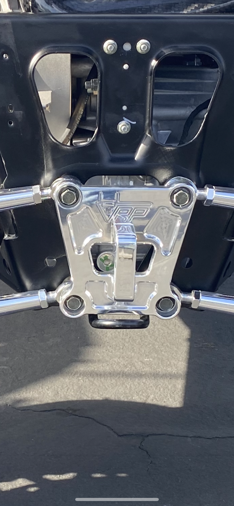 RZR XP1000 rear pull plate